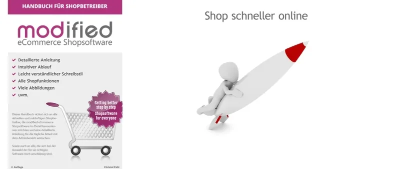Handbuch für Shopbetreiber modified eCommerce Shopsoftware 2.0.5.x (3. Auflage) - Restposten