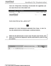 Handbuch für Shopbetreiber modified eCommerce (2. Auflage)